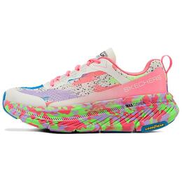 Skechers Женские износостойкие и легкие кроссовки серии GO с низким верхом, розовые и зеленые 129704-crmt | pink green