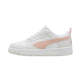 Puma Износостойкие и легкие низкие кроссовки для скейтбординга Rebound V6 унисекс белого цвета 392328-50 | white