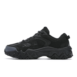Fila Женские повседневные низкие кроссовки OAKMONT 2S Ouke Starry 2S с амортизацией и износостойкостью, черные f12w522120fbk | black