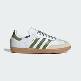 Кроссовки Adidas Samba OG Shoes, цвет Cloud White/Tech Olive/Gum js1352 | cloud white/tech olive/gum