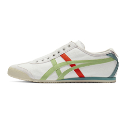 Onitsuka Tiger Кроссовки Mexico 66 Slip On White Jade Orange 1183a360-129 | white/green