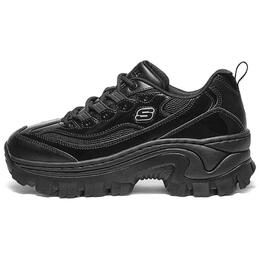 Skechers HI RYZE износостойкие амортизирующие низкие кроссовки, увеличивающие рост, женские, черные 177223-bbk | black