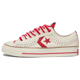 Converse Кроссовки для скейтбординга Star Player 76 с противоскользящим износостойким верхом, унисекс, бежево-красные a13345c | beige red