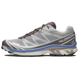 Кроссовки XT 6 с антискользящим покрытием, износостойкие, унисекс, серые Salomon, Gray 477391 | gray