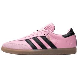 Кроссовки Lionel Messi X Samba 'Inter Miami Cf Debossed Home Kit' Adidas, Pink Black jp7844 | pink black