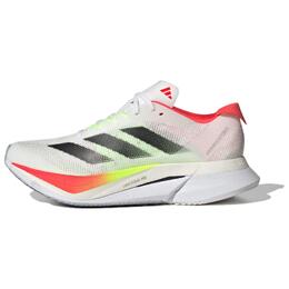 Adidas Кроссовки Adizero Boston 12 Cloud White Core Black Lucid Red Women's jq2554 | white