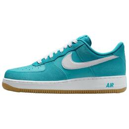 Nike Кроссовки Air Force 1 с противоскользящим покрытием, износостойкие, низкие, для скейтбординга, унисекс, синие, белые ib6388-301 | blue white