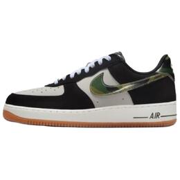 Nike Низкие кроссовки для скейтбординга Air Force 1, устойчивые к истиранию, унисекс, бежево-черные hq1967-100 | beige/black