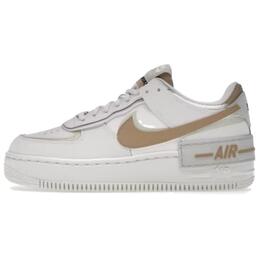 Nike Женские кроссовки Air Force 1 с низким верхом для скейтборда, устойчивые к истиранию, бежево-коричневого цвета cio919-116 | beige umber