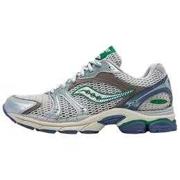 Saucony Низкие повседневные кроссовки ProGrid Triumph Victory 4 унисекс серебристо-коричневые зеленые s79083-1 | silver brown green