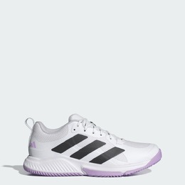Кроссовки Adidas Court Team Bounce 2.0 Shoes, цвет Cloud White/Core Black/Powder Plum jp9767 | cloud white/core black/powder plum
