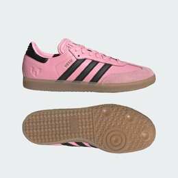 Кроссовки Adidas Samba Messi Indoor Soccer Shoes, цвет Light Pink/Core Black/Gum jp7844 | light pink/core black/gum