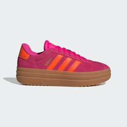 Кроссовки Adidas VL Court Bold Shoes, цвет Shock Pink/Cloud White/Gold Metallic jq5636 | shock pink/cloud white/gold metallic