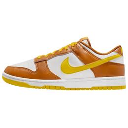 Nike Кроссовки для скейтбординга Dunk Slip с защитой от скольжения и истиранию, низкие, мужские, белые, желтые hf5441-113 | white yellow