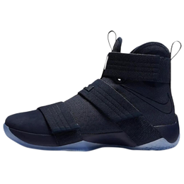 Nike Баскетбольные кроссовки Zoom Soldier 10 с противоскользящей подошвой, износостойкие, синие, мужские 852400-444 | blue