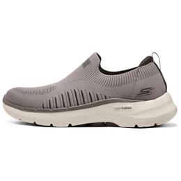 Skechers Мужские повседневные кроссовки GO WALK с амортизацией и износостойкостью, серо-коричневые 216205-tpe | taupe