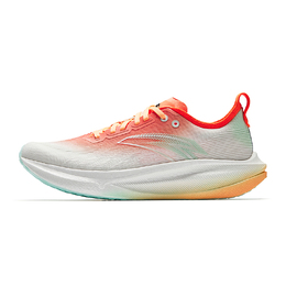 Anta Коллекция Running. Нескользящие и дышащие кроссовки с низким верхом для повседневного бега. Мужские белые и оранжевые 912535560-4 | white orange
