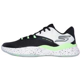 Skechers Баскетбольные кроссовки SKX NEXUS с низким верхом, устойчивые к истиранию, мужские, черно-белые 253015-wblm | black white