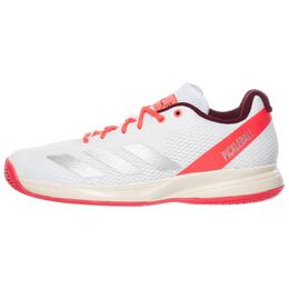 Adidas Кроссовки Pickleball Cloud White Silver Metallic Lucid Red jq3241 | white red