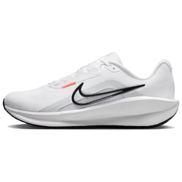 Nike Кроссовки для бега DOWNSHIFTER 13, износостойкие, низкие, белые, мужские fd6454-107 | white/black/red