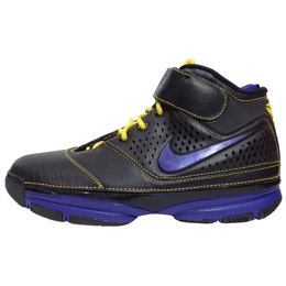Nike Баскетбольные кроссовки Zoom Kobe 2 Slip, износостойкие, среднего размера, винтажные, черные, мужские 316022-051 | black