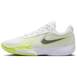 Nike Баскетбольные кроссовки Air Zoom GT Cut Academy с противоскользящим покрытием, легкие, низкие, износостойкие, мужские, белые, оранжевые fb2598-106 | white yellow