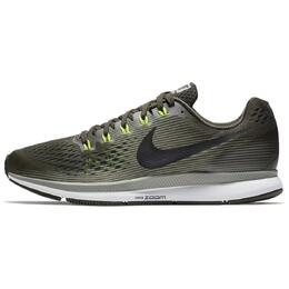 Кроссовки Air Zoom Pegasus 34 с противоскользящим покрытием, износостойкие, повседневные, низкие, мужские, зеленые, черные Nike, Green Black 880555-302 | green black