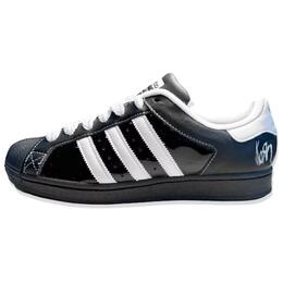 Adidas Низкие износостойкие кроссовки для скейтбординга SUPERSTAR, мужские, черные ih1312 | black