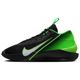 Nike Баскетбольные кроссовки с низким верхом, противоскользящие, износостойкие, мужские, черно-зеленые hf1804-001 | black green