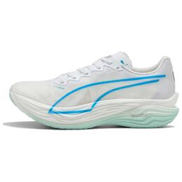 Puma Кроссовки для бега Deviate NITRO Elite 3 с низкой подошвой, устойчивые к истиранию, повседневные, белые, синие 309809-08 | white/speed blue