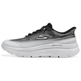 Skechers Мужские повседневные кроссовки GO WALK с низким дышащим верхом, белые 217128-wbk | white
