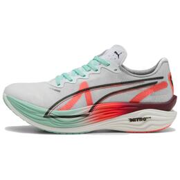 Puma Кроссовки для бега HYROX x Deviate NITRO Elite 3 с низким верхом, устойчивые к истиранию, мужские, белые, красные 312291-01 | white red
