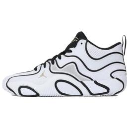 Jordan Баскетбольные кроссовки Tatum 3 Anti Slip, износостойкие, средние, мужские, черно-белые ib8150-100 | black white