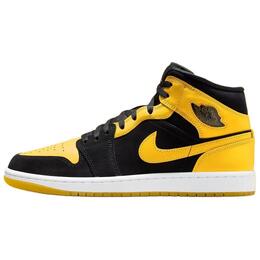 Кроссовки 1 Mid New Love 2025 Jordan, Black Yellow hj6654-071 | black yellow