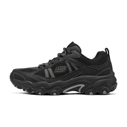 Skechers Дышащие кроссовки Rebound Low Top для походов, мужские, черные 237696-bbk | black
