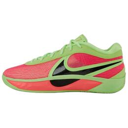 Nike Баскетбольные кроссовки с низким верхом, устойчивые к скольжению, мужские, красные и зеленые hj9110-300 | red green
