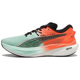 Puma Кроссовки для бега HYROX x Deviate NITRO 3 с низким верхом, устойчивые к истиранию, мужские, красные, зеленые 312293-01 | red green