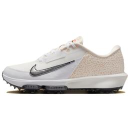 Nike Мужские кроссовки для гольфа Air Zoom Infinity Tour 2 с низким верхом, устойчивые к истиранию, белые, ширина hv4077-100 | sail white/metal gold