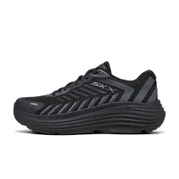 Skechers Мужские кроссовки для марафона с амортизацией, износостойкие, дышащие, низкие, повседневные, черные 220614-bbk | black