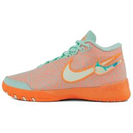 Nike Баскетбольные кроссовки LeBron NXXT Genisus с защитой от скольжения, износостойкие, низкие, мужские, оранжево-зеленые hf0711-301 | green/orange