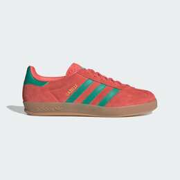 Кроссовки Adidas Gazelle Indoor Shoes, цвет Preloved Scarlet/Court Green/Cloud White jh5407 | preloved scarlet/court green/cloud white