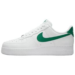 Nike Кроссовки Air Force 1 с противоскользящим покрытием, износостойкие, низкие, мужские, белые, зеленые fj4146-121 | white/green