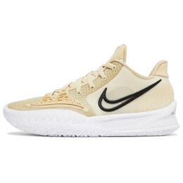 Nike Баскетбольные кроссовки Kyrie Low 4, износостойкие, низкие, мужские, желтые, белые dm5041-701 | yellow white
