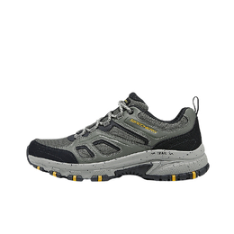Skechers Мужские низкие кроссовки для активного отдыха, цвет оливковый 237749-olbk | olive