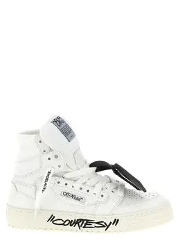 Off-White-3.0 Off Court - Courtesy Sneakers Bianco/Nero-Donna 52543146623316