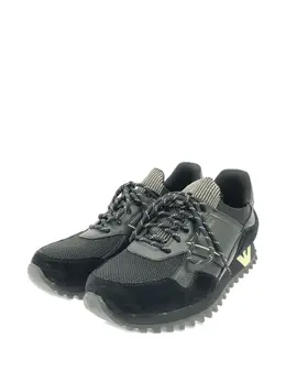 Emporio Armani leather-suede sneakers 31827445