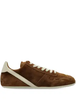 Rick Owens Minimal Sneak suede leather panel sneakers 31870868