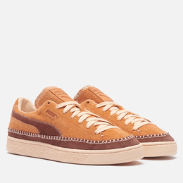 Мужские кроссовки Puma Suede Moccasin, цвет коричневый, размер 42 EU 401035-01-4959369