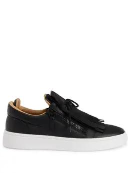 Giuseppe Zanotti fringed leather sneakers 22738605