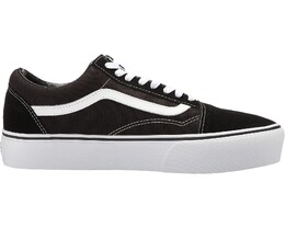 Кроссовки Old Skool Platform Vans, белый 8892800 | black/white